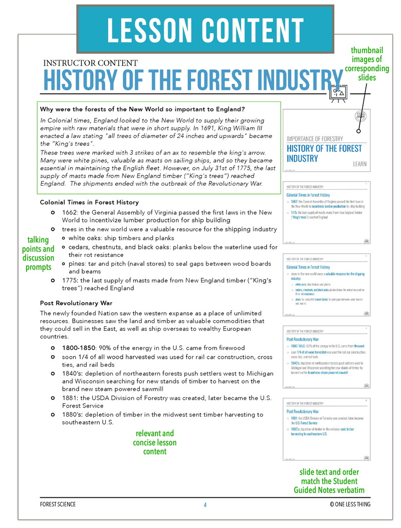 Load image into Gallery viewer, CCFOR02.3 History of the Forestry Industry, Forestry Complete Curriculum
