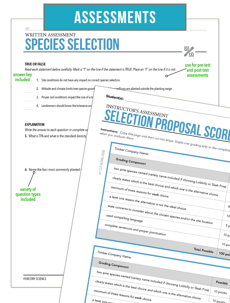 Load image into Gallery viewer, CCFOR05.2 Species Selection, Forestry Complete Curriculum