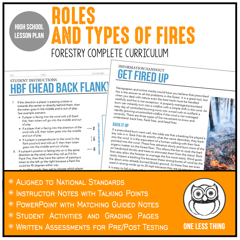 Load image into Gallery viewer, CCFOR07.1 Roles and Types of Fire, Forestry Complete Curriculum