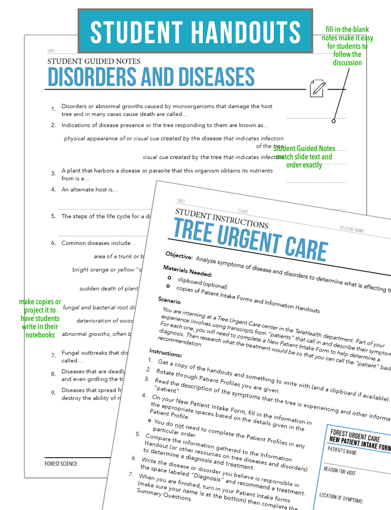 Load image into Gallery viewer, CCFOR08.2 Disorders and Diseases, Forestry Complete Curriculum