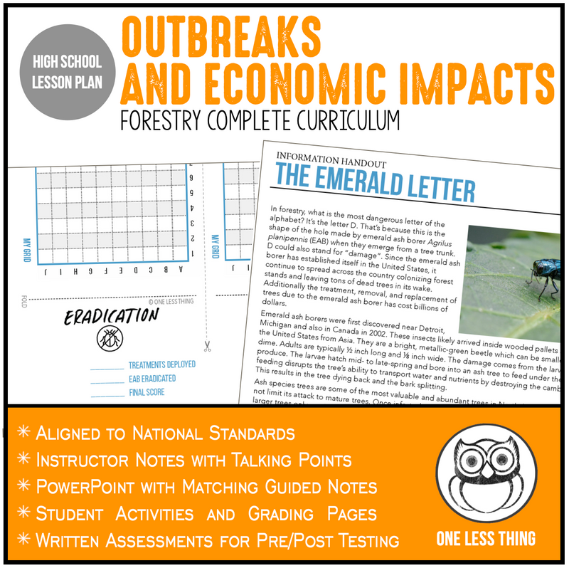 Load image into Gallery viewer, CCFOR08.3 Outbreaks and Economic Impact, Forestry Complete Curriculum