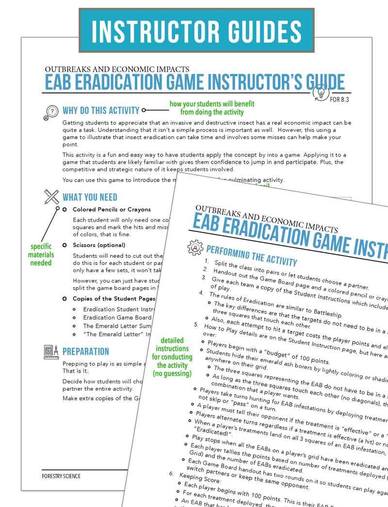 Load image into Gallery viewer, CCFOR08.3 Outbreaks and Economic Impact, Forestry Complete Curriculum