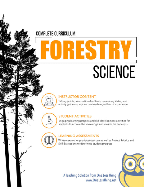 Forestry Science, Complete Curriculum (Printed Copy Included)