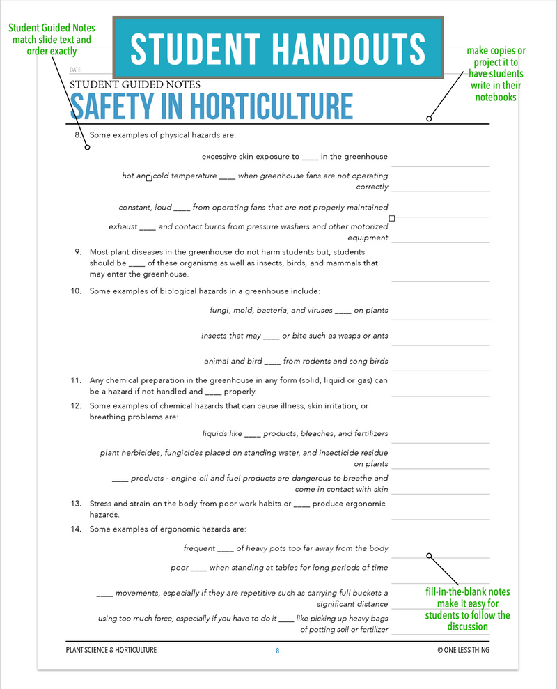 Load image into Gallery viewer, CCPLT02.4 Safety in Horticulture, Plant Science Complete Curriculum