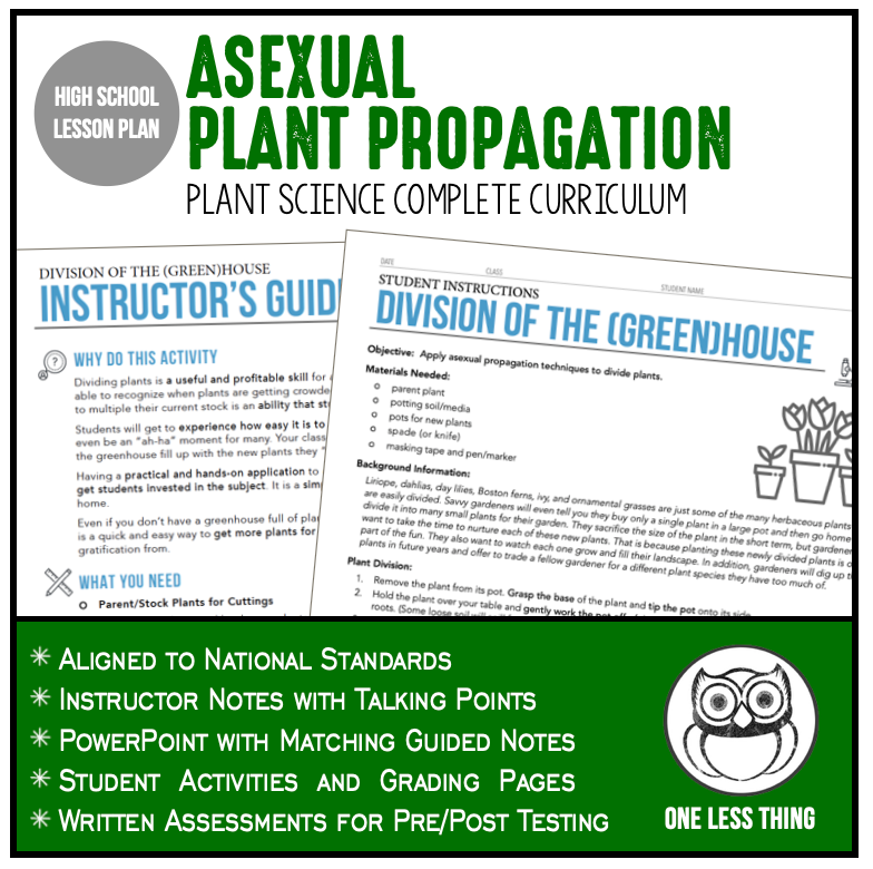 Load image into Gallery viewer, CCPLT05.2 Asexual Plant Propagation, Plant Science Complete Curriculum