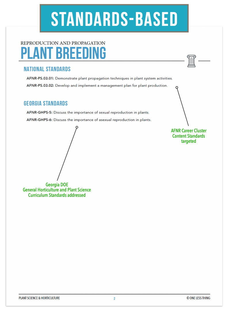 Load image into Gallery viewer, CCPLT05.3 Plant Breeding, Plant Science Complete Curriculum