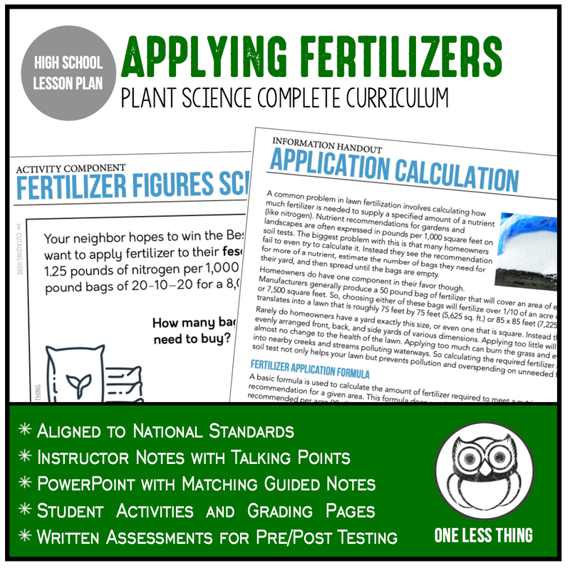 Load image into Gallery viewer, CCPLT08.3 Applying Fertilizers, Plant Science Complete Curriculum