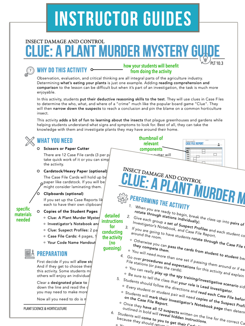 Load image into Gallery viewer, CCPLT10.3 Insect Damage and Control, Plant Science Complete Curriculum