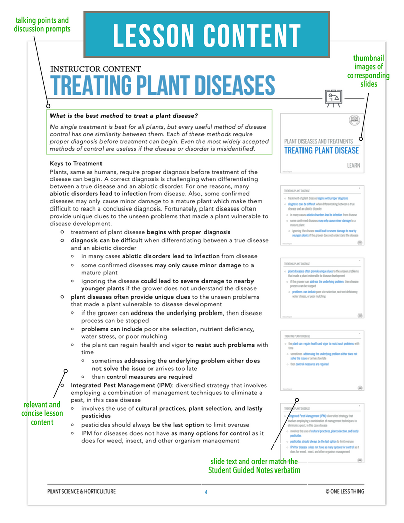 Load image into Gallery viewer, CCPLT11.3 Treating Plant Diseases, Plant Science Complete Curriculum