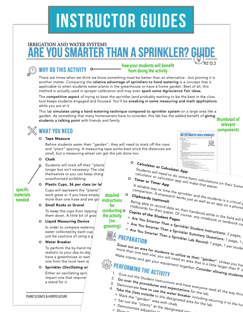 Load image into Gallery viewer, CCPLT12.3 Irrigation and Water Systems, Plant Science Complete Curriculum