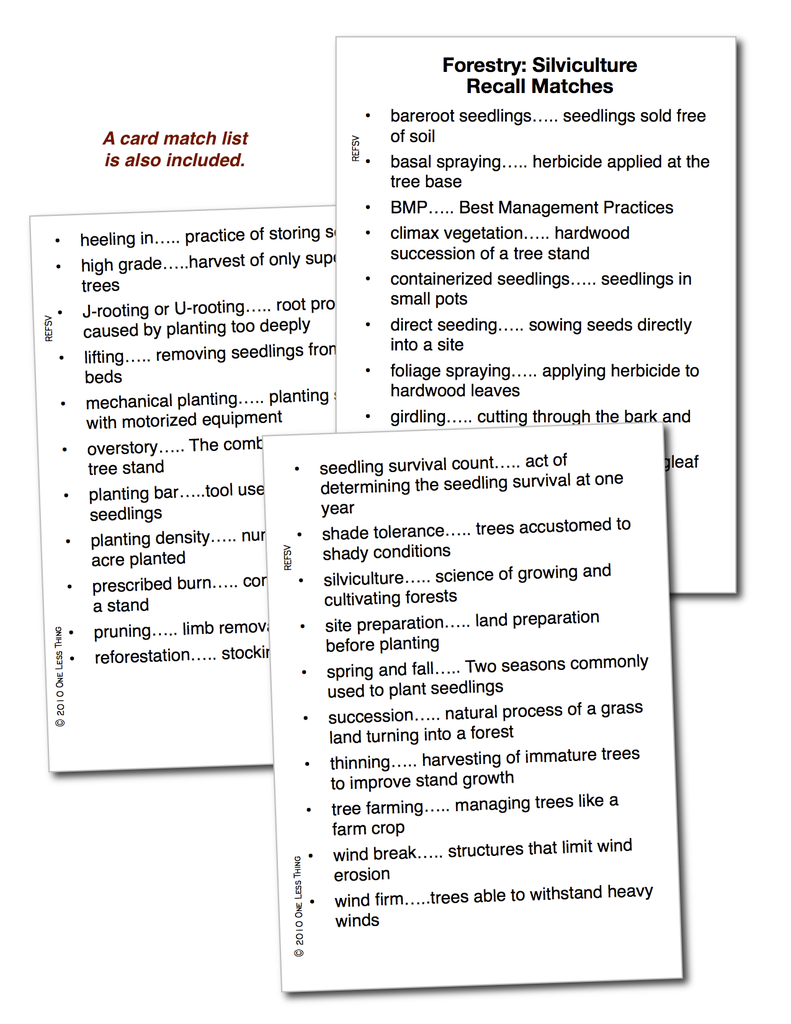 Load image into Gallery viewer, Forest Silviculture, Unit Set Download Only