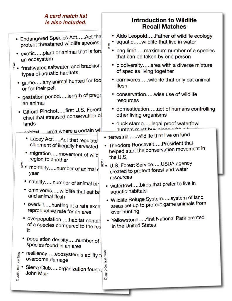 Load image into Gallery viewer, Introduction to Wildlife, Unit Set Download Only