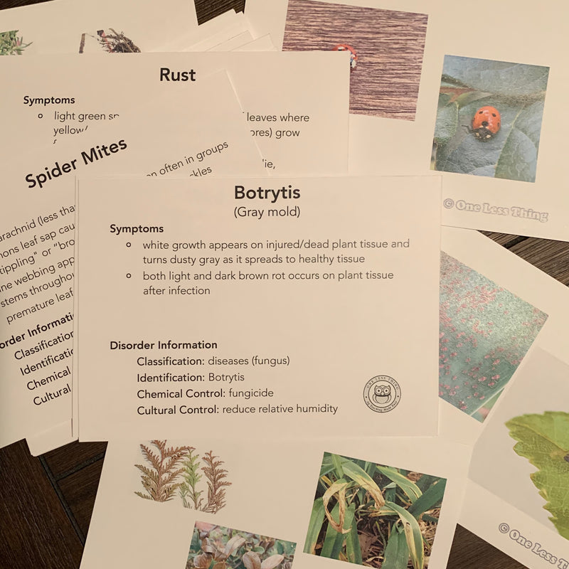 Load image into Gallery viewer, Horticulture Disorders ID, IDPix Cards