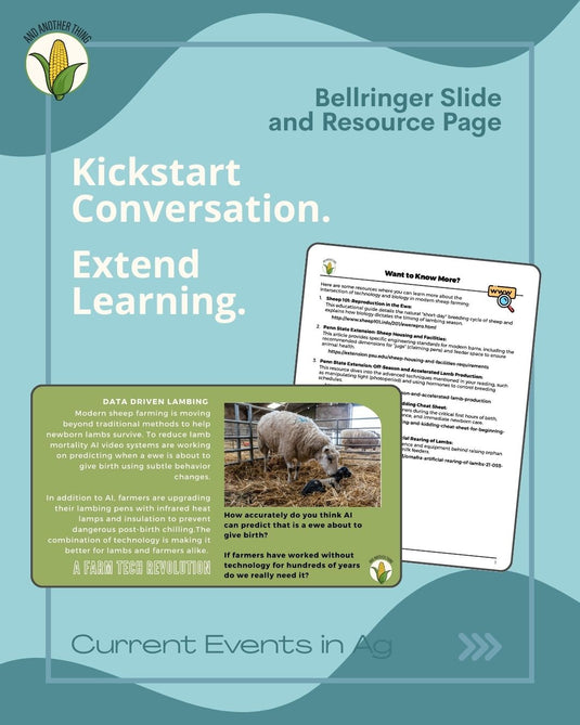 And Another Thing CURRENT EVENTS, Lambing Tech (FREE)