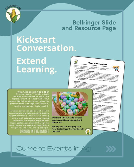 And Another Thing CURRENT EVENTS, Easter Egg Safety (FREE)