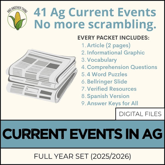 And Another Thing CURRENT EVENTS, Full Year Set (2025/2026)