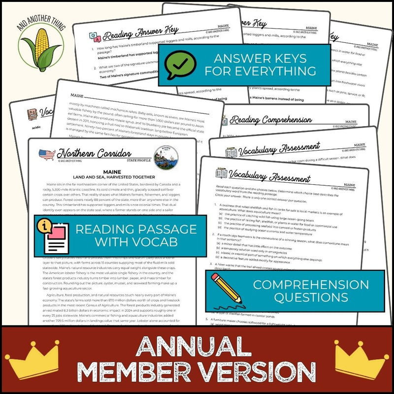 Load image into Gallery viewer, And Another Thing STATE PROFILE, Northeast Corridor (ANNUAL)
