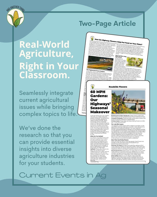 And Another Thing CURRENT EVENTS, Roadside Flowers (WEEKLY)