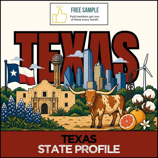 And Another Thing STATE PROFILE, Texas (FREE SAMPLE)