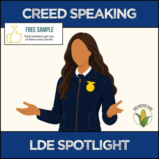 And Another Thing CDE SPOTLIGHT, Creed Speaking (FREE SAMPLE)