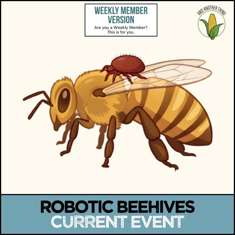 Load image into Gallery viewer, And Another Thing CURRENT EVENTS, Robotic Beehives (WEEKLY)
