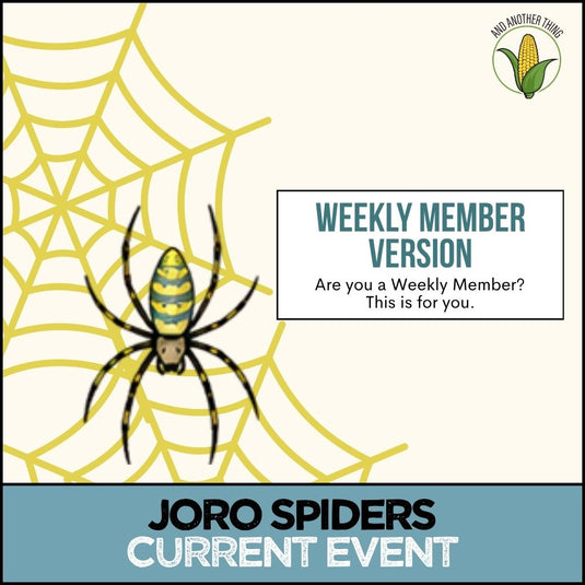 And Another Thing CURRENT EVENTS, Joro Spiders (WEEKLY)