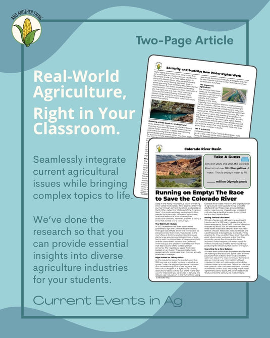 And Another Thing CURRENT EVENTS, Colorado River Basin (WEEKLY)