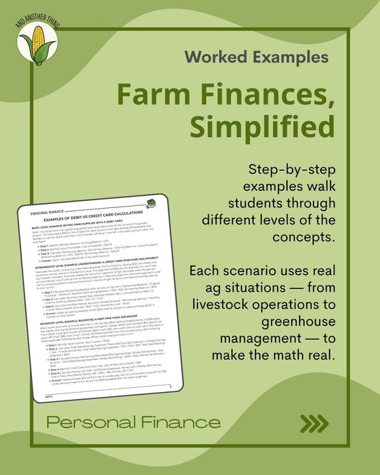 And Another Thing MATH APPLICATION, Personal Finance DEBIT VS CREDIT CARDS (ANNUAL)
