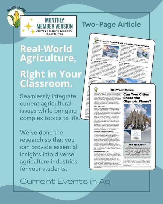 And Another Thing CURRENT EVENTS, Winter Olympics 2026 (MONTHLY)