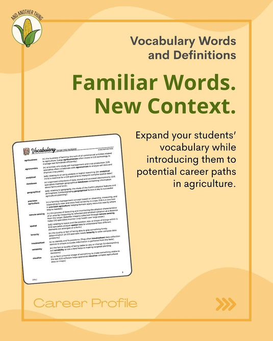 And Another Thing CAREER PROFILE, GIS Specialist (ANNUAL)
