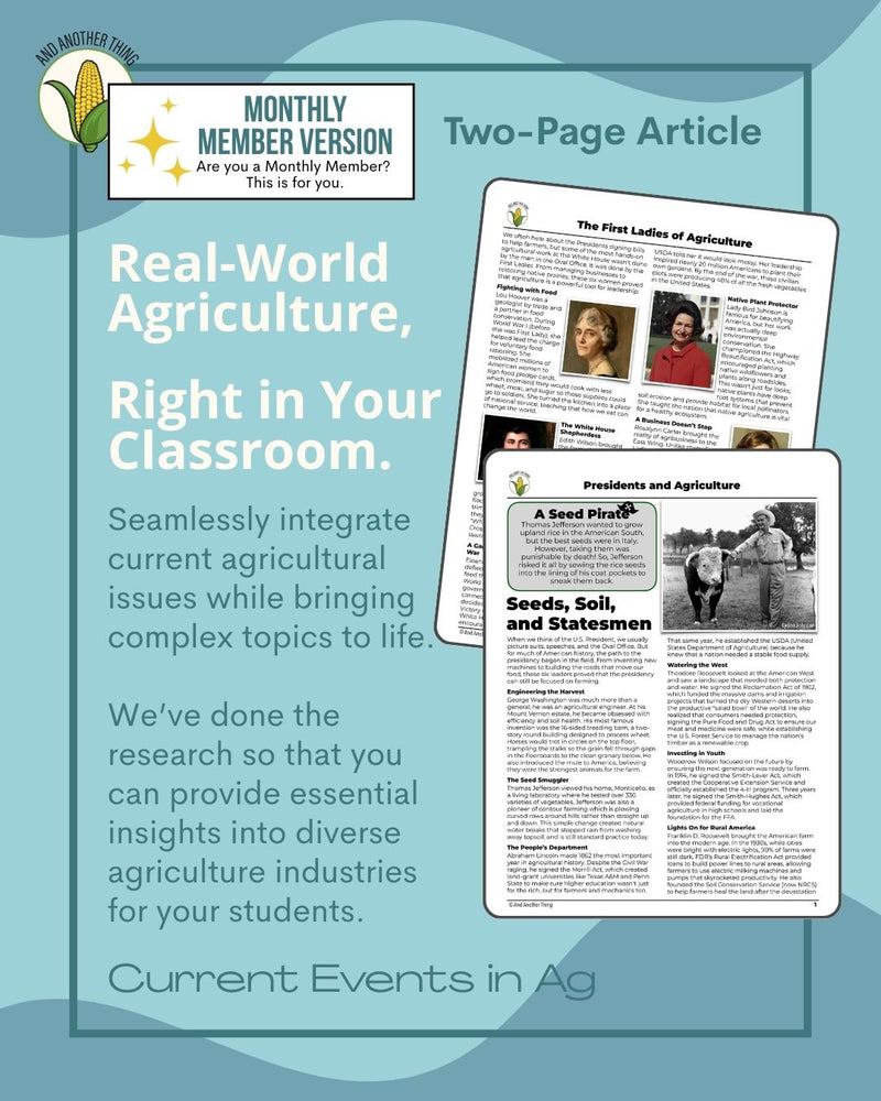 Load image into Gallery viewer, And Another Thing CURRENT EVENTS, President's Day (MONTHLY)
