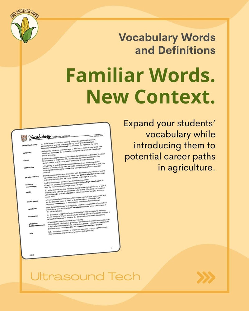 Load image into Gallery viewer, And Another Thing CAREER PROFILE, Ultrasound Tech (MONTHLY)
