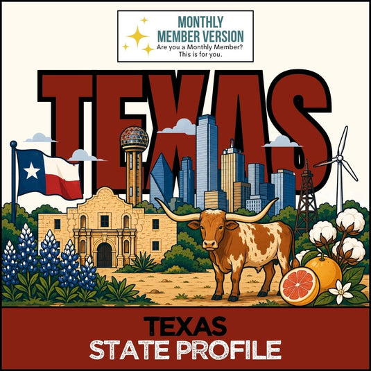 And Another Thing STATE PROFILE, Texas (MONTHLY)