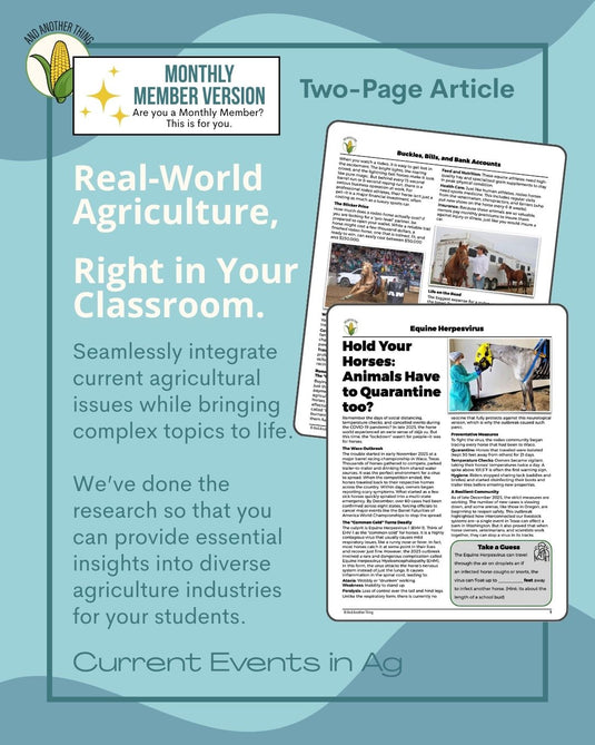 And Another Thing CURRENT EVENTS, Horse Herpes (MONTHLY)