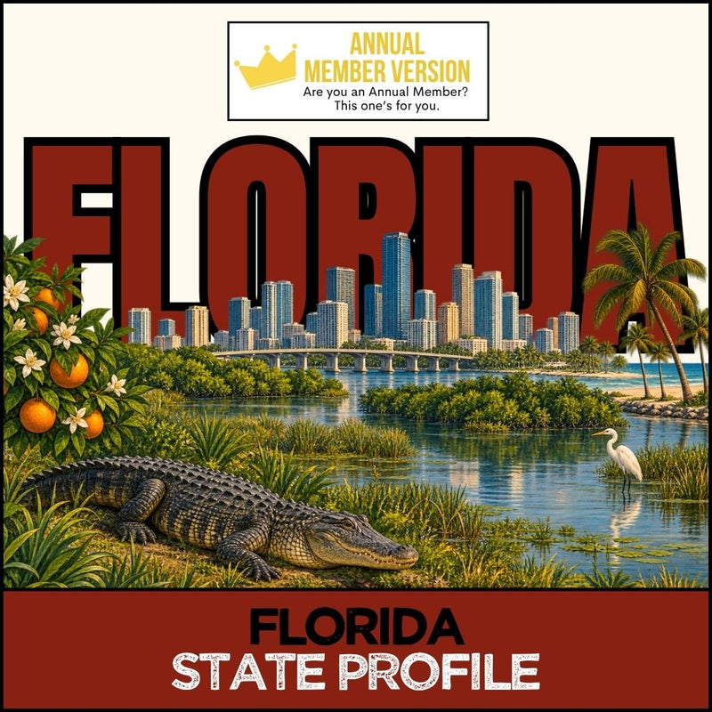 Load image into Gallery viewer, And Another Thing STATE PROFILE, Gulf Coast + Caribbean (ANNUAL)
