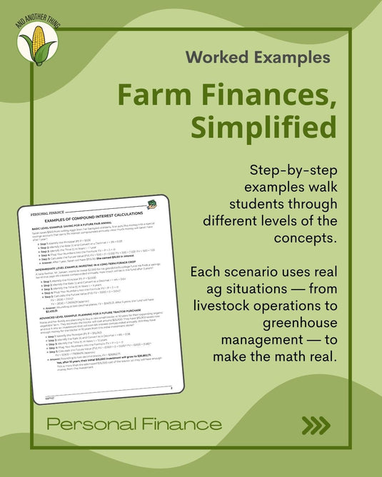 And Another Thing MATH APPLICATION, Personal Finance COMPOUND INTEREST (MONTHLY)
