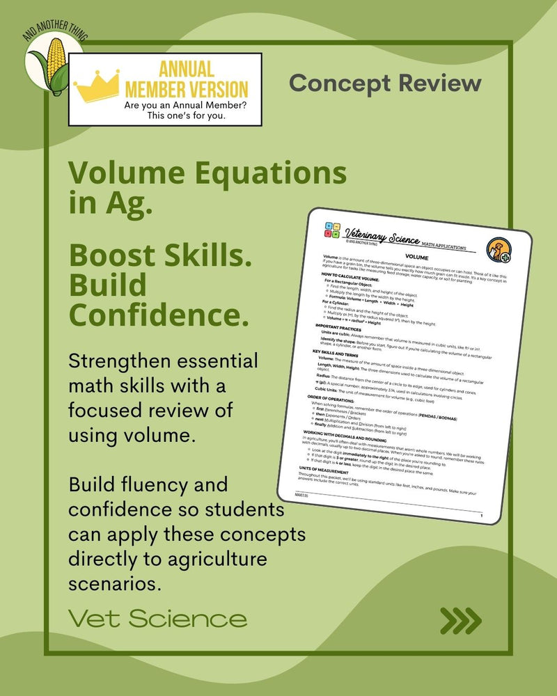 Load image into Gallery viewer, And Another Thing MATH APPLICATION, Vet Science VOLUME (ANNUAL)
