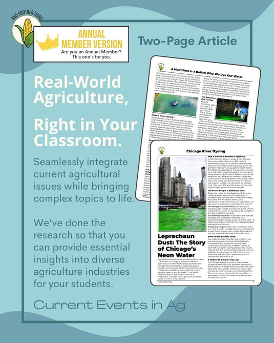 And Another Thing CURRENT EVENTS, River Dyeing (ANNUAL)