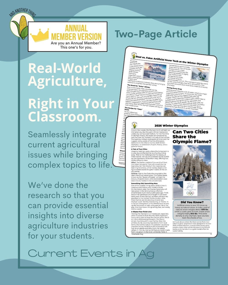 Load image into Gallery viewer, And Another Thing CURRENT EVENTS, Winter Olympics 2026 (ANNUAL)
