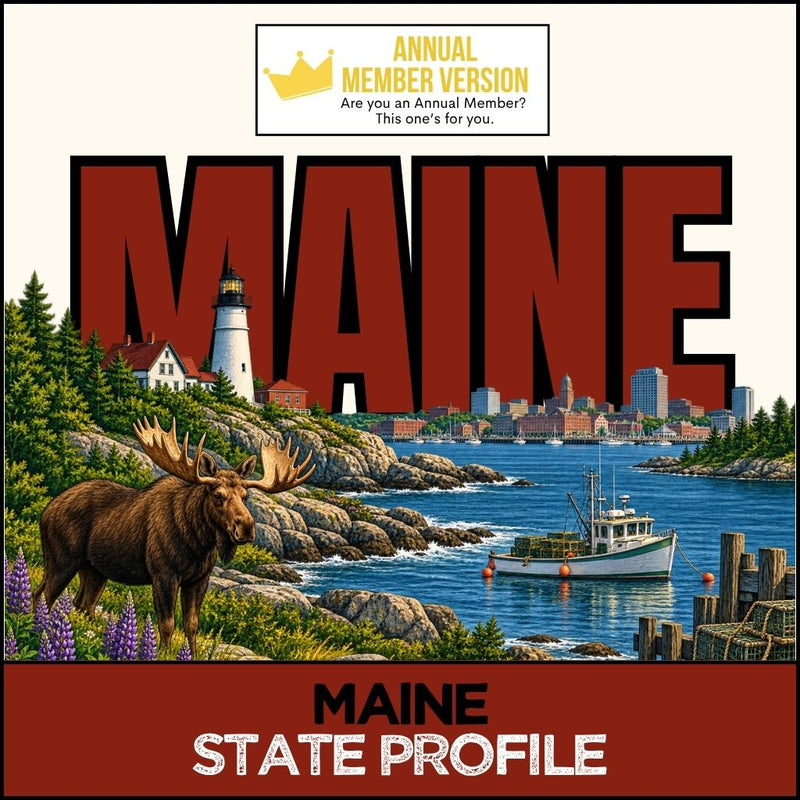 Load image into Gallery viewer, And Another Thing STATE PROFILE, Northeast Corridor (ANNUAL)
