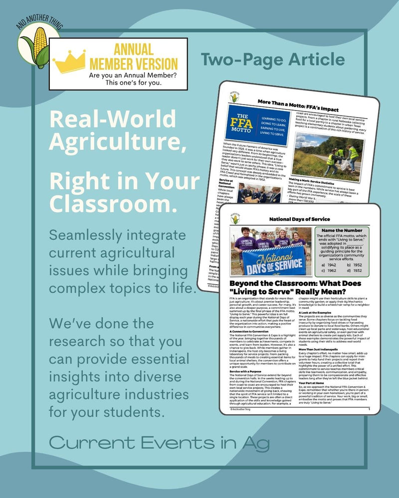 Load image into Gallery viewer, And Another Thing CURRENT EVENTS, Day of Service (ANNUAL)
