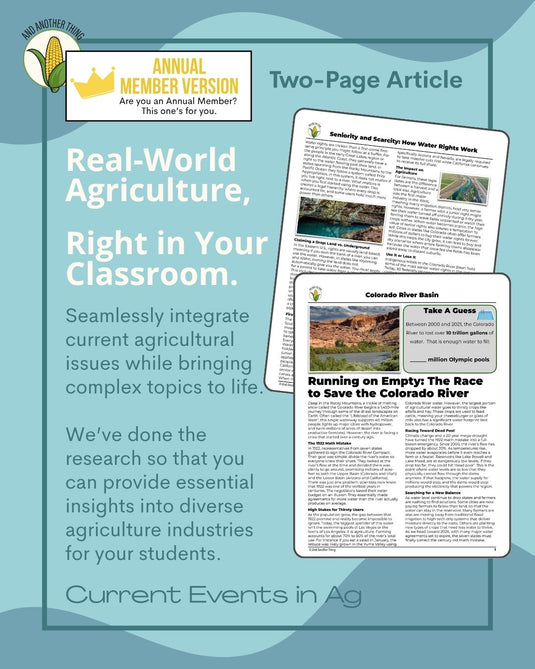 And Another Thing CURRENT EVENTS, Colorado River Basin (ANNUAL)