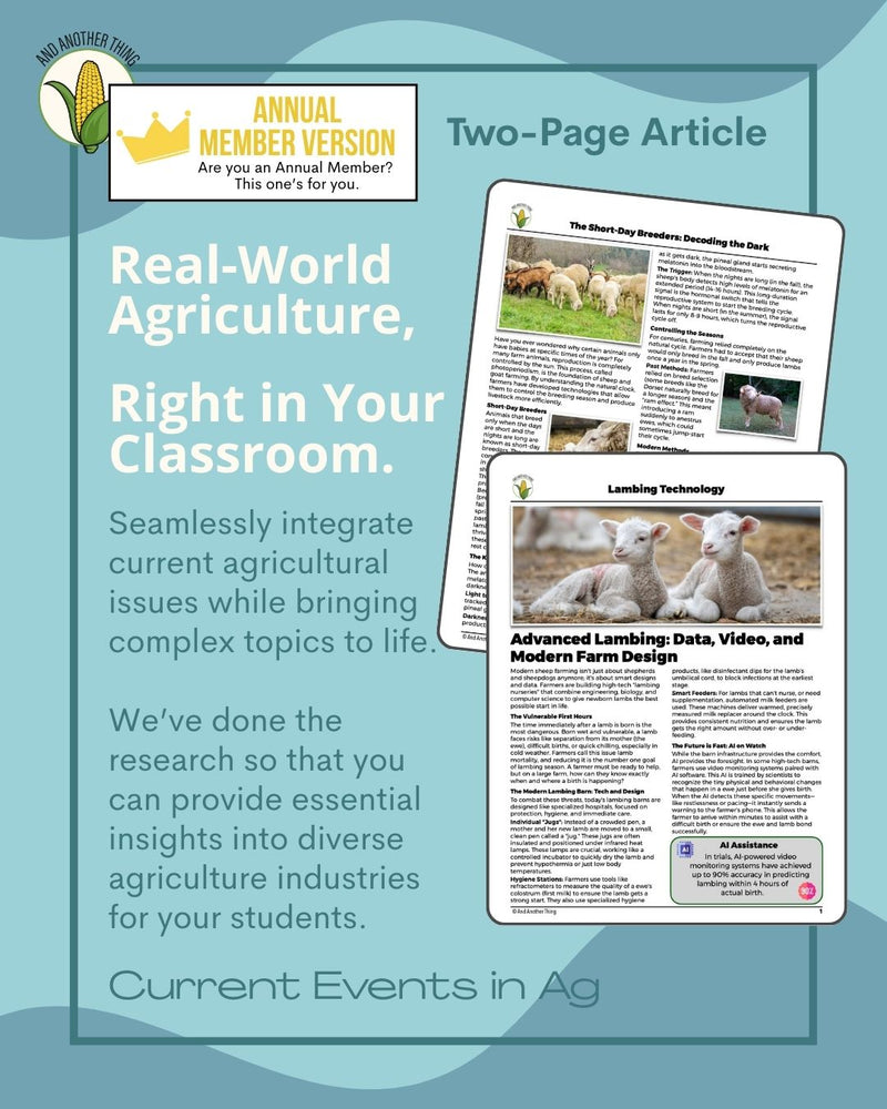 Load image into Gallery viewer, And Another Thing CURRENT EVENTS, Lambing Tech (ANNUAL)
