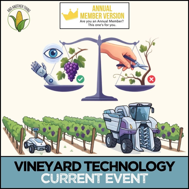 Load image into Gallery viewer, And Another Thing CURRENT EVENTS, Vineyard Technology (ANNUAL)
