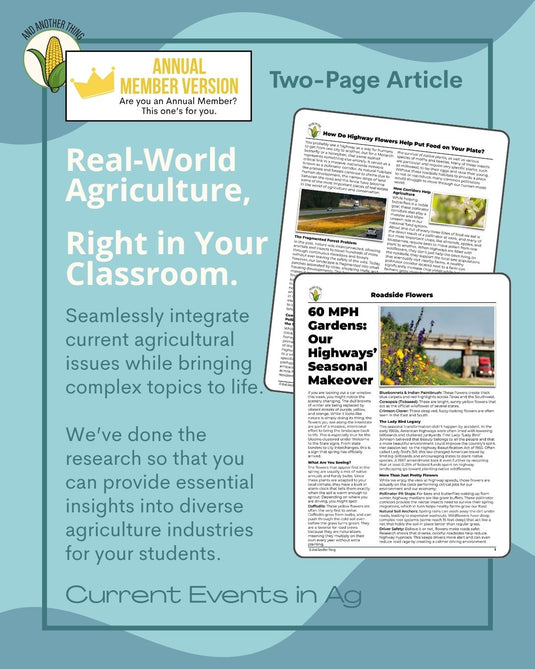 And Another Thing CURRENT EVENTS, Roadside Flowers (ANNUAL)