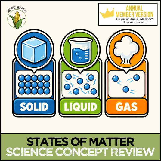 And Another Thing SCIENCE CONCEPTS, States of Matter (ANNUAL)