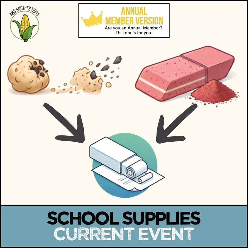 Load image into Gallery viewer, And Another Thing CURRENT EVENTS, School Supplies (ANNUAL)
