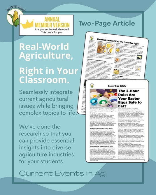 And Another Thing CURRENT EVENTS, Easter Egg Safety (ANNUAL)