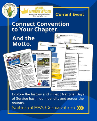 And Another Thing SPECIAL EDITION, Convention Week Classroom Pack (ANNUAL)