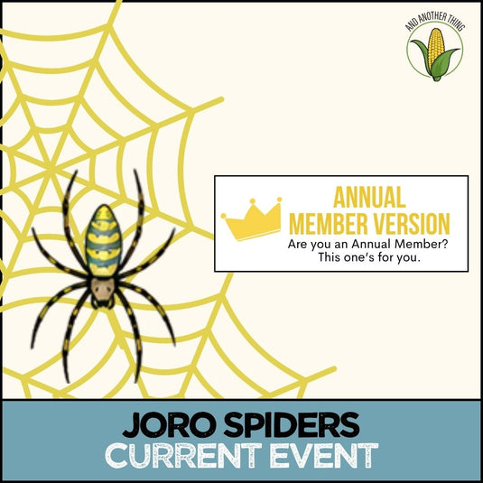 And Another Thing CURRENT EVENTS, Joro Spiders (ANNUAL)
